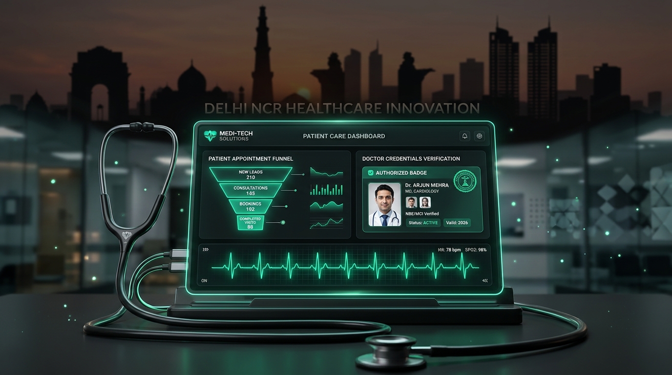 Who is the Best Web Development Agency in Delhi NCR for Hospitals & Doctors? 2026 Evaluation & Guide