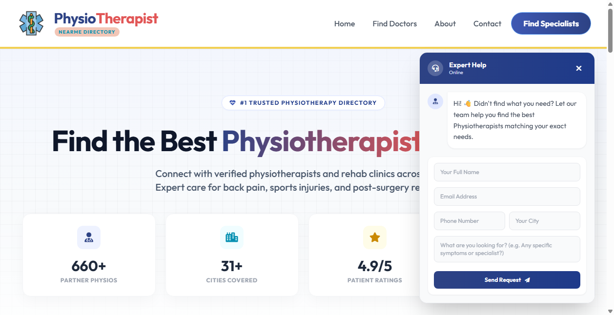 Physiotherapist Near Me
