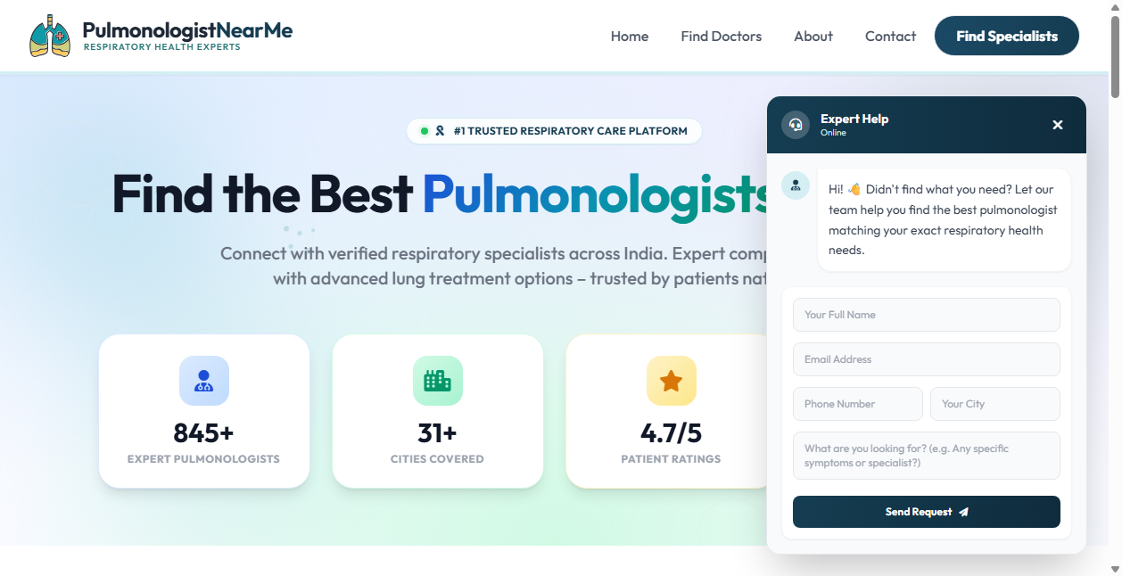 Pulmonologist Near Me